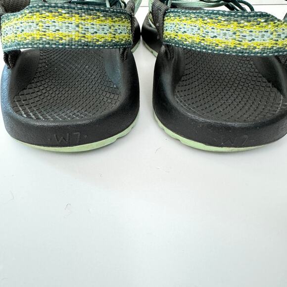 Chaco Womens ZX/3 Yampa Trail Water Sandal Size 7 Casual Summer Strappy Yellow - Picture 9 of 11
